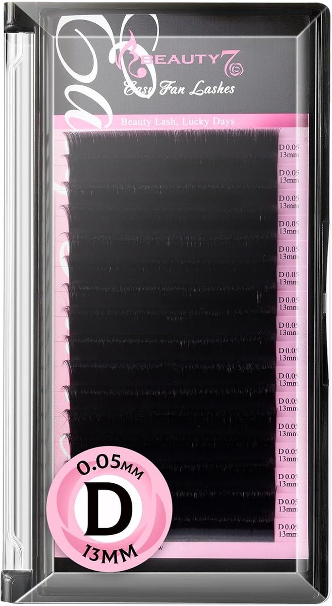 Wimperextensions D Curl 0.05mm - Faux Mink Volume Wimpers - Gemengde lengtes 9mm 10mm 11mm - Sneller aanbrengen - ShopVlot