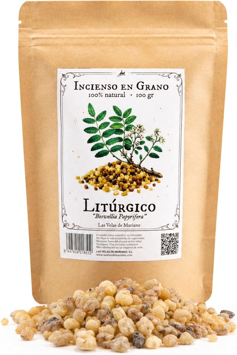 Wierookstokjes 100 g - natuurlijke granen - pure aromahars - voor meditatie - ShopVlot