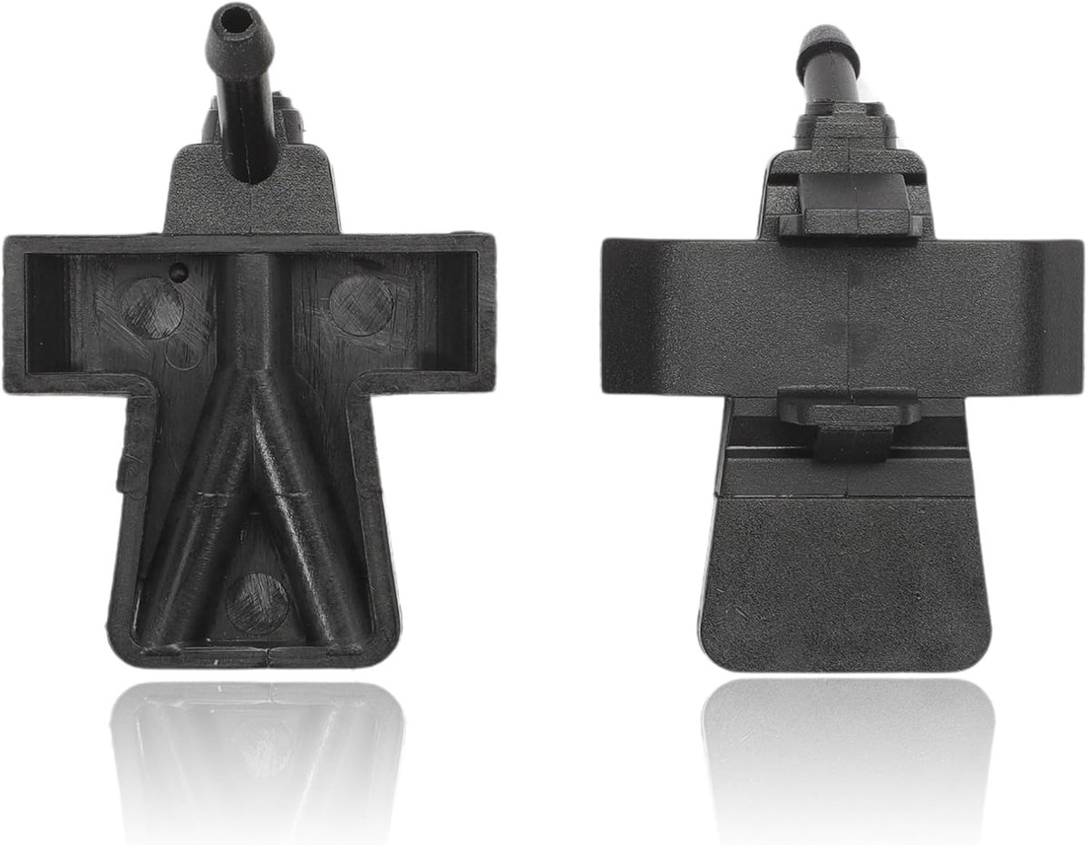 Ruitensproeier nozzle - Precisiefit Micra K12 2003-2010 - Set van 2 - Eenvoudige installatie - ShopVlot