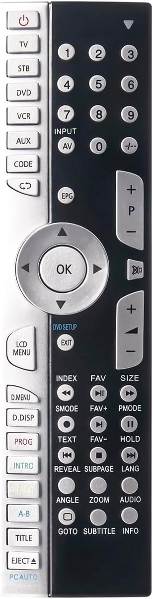 Afstandsbediening vervanging - compatibel met Medion TV P12020 - eenvoudig in gebruik - ShopVlot