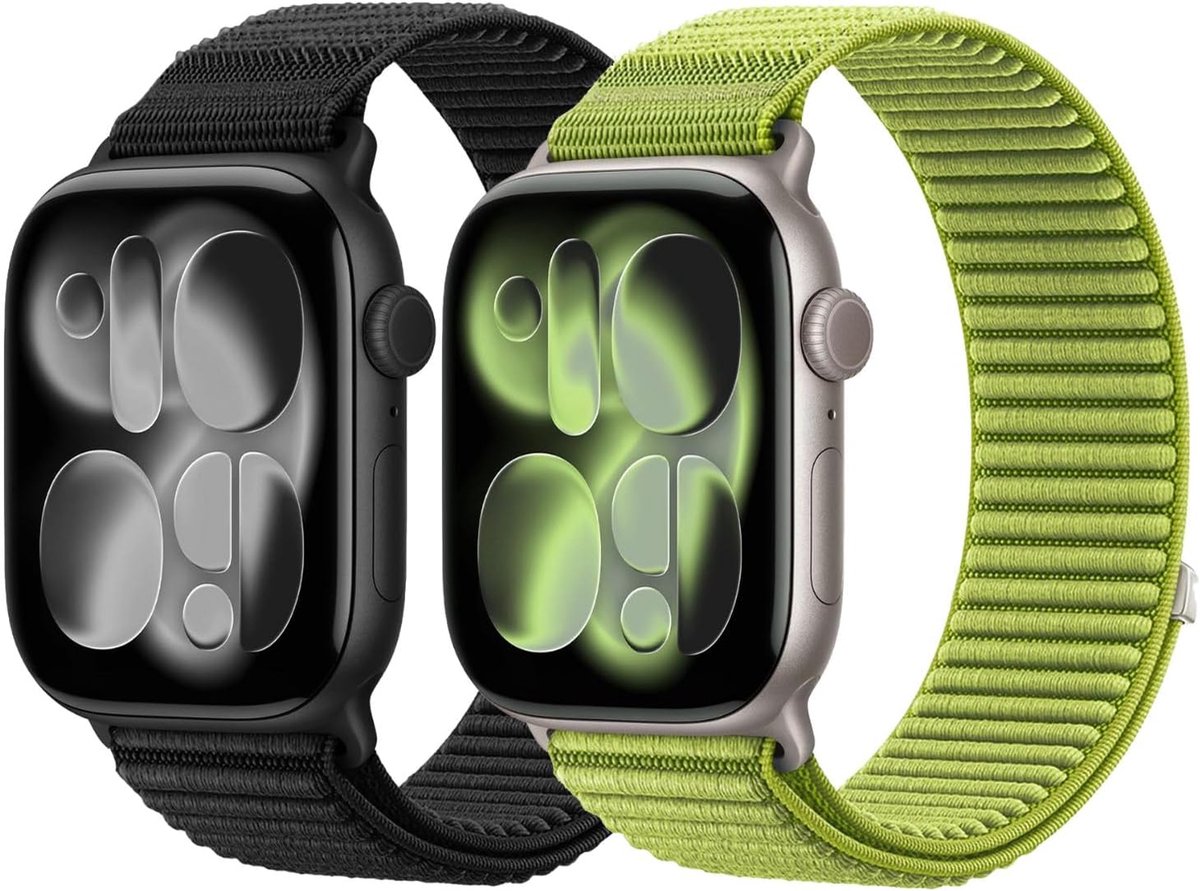 Sport Loop Bandje 49mm/46mm/45mm - Nylon - Trail Sportband - Voor Apple Watch - SnelShoppen