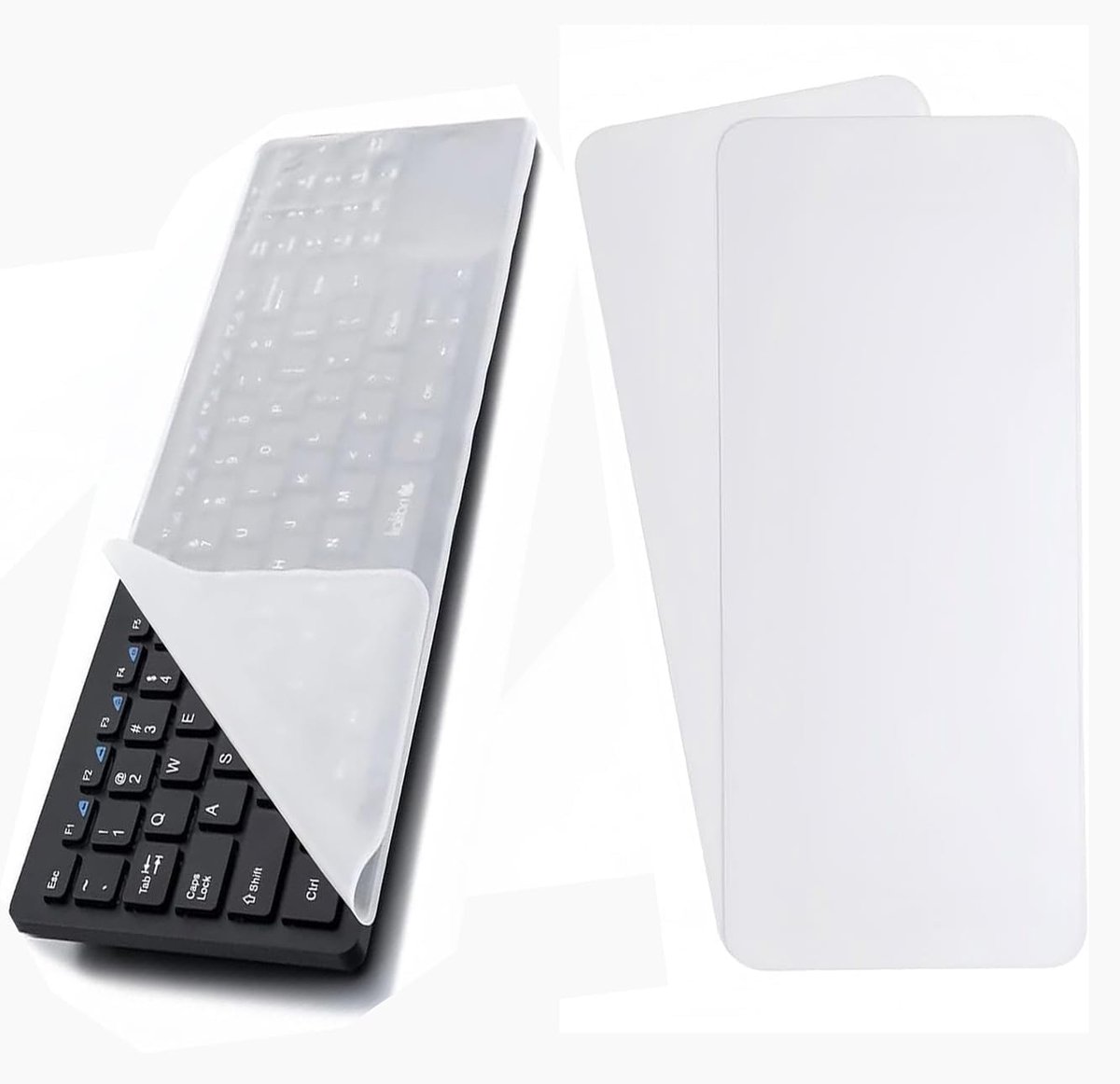 Keyboard beschermfolie 15-17 inch - transparant siliconen - duurzaam en niet-slip - SnelShoppen