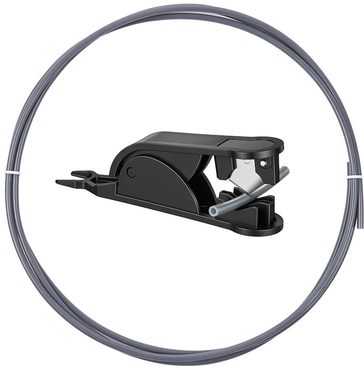 PTFE-slang 2 m - grijs - 2,5 mm ID x 4 mm OD - ideaal voor 3D-printers - SnelShoppen