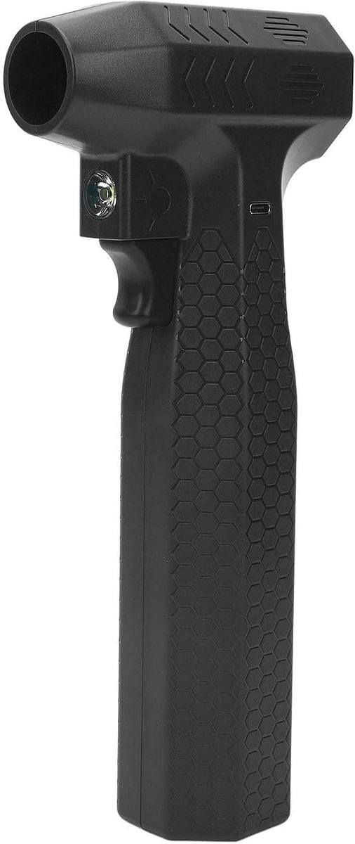 Elektrische Luchtdoek - Handheld Blower Fan - Snel Reinigen - Borstelloze Motor - 10000 mAh - Zwart