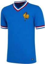 COPA Football - Frankrijk 1971 - Retro voetbalshirt - Heren - XXL - Blauw