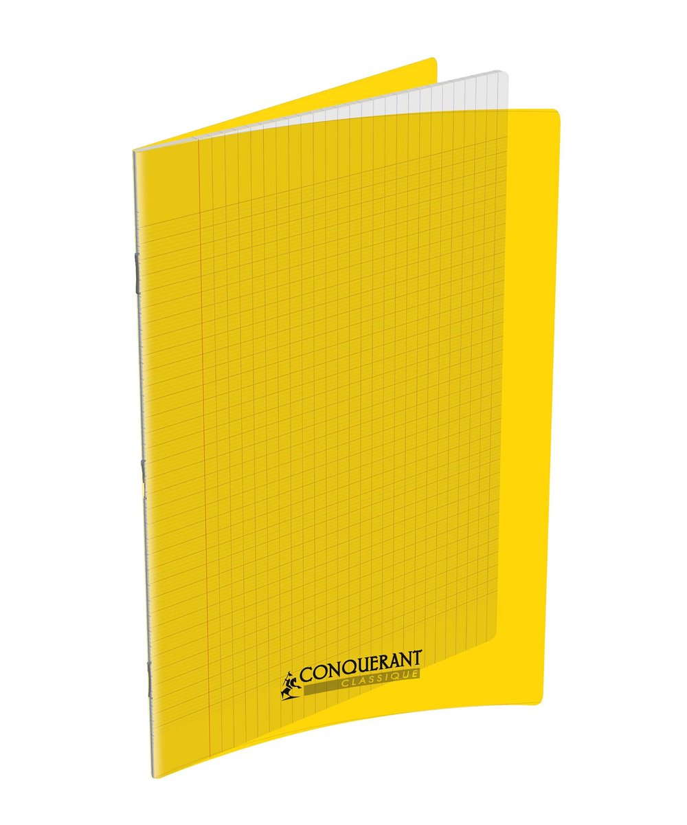 Notitieboek 24 x 32 cm - Grote ruiten - 96 pagina's - Ideaal voor aantekeningen - ShopVlot