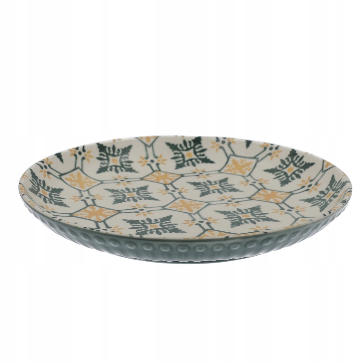 MOSAIQUE OLIVE keramische dinerbord, 26 cm, groen