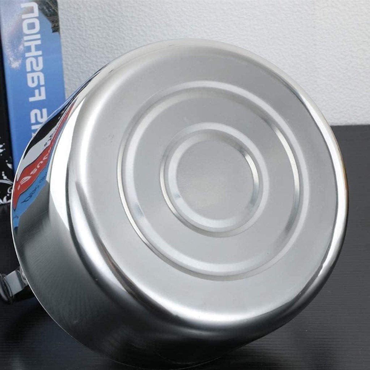 Kookplaat Ketel - Theepot Fluitketel - Water Koken - Roestvrij Staal - 4L - Zilver