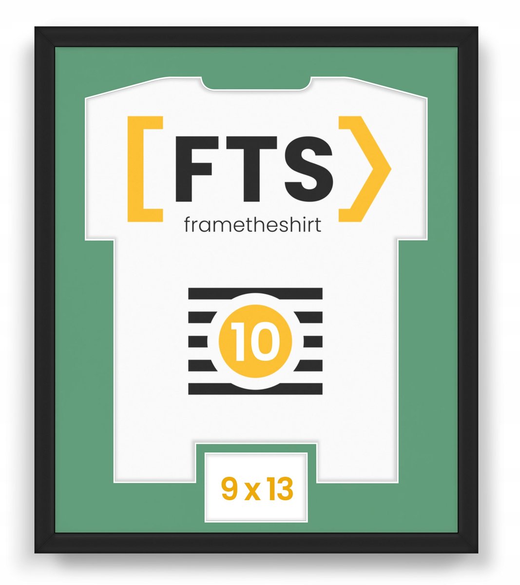 Merkloze Sportshirt Fotolijst met Handtekeningruimte