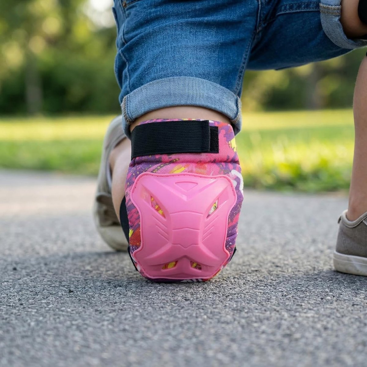 Kniebeschermers voor kinderen, 6-in-1 beschermer, inline skates voor kinderen van 2-14 jaar, voor jongens en meisjes, beschermingsset voor skateboard, scooter, loopfietsen, skateboards