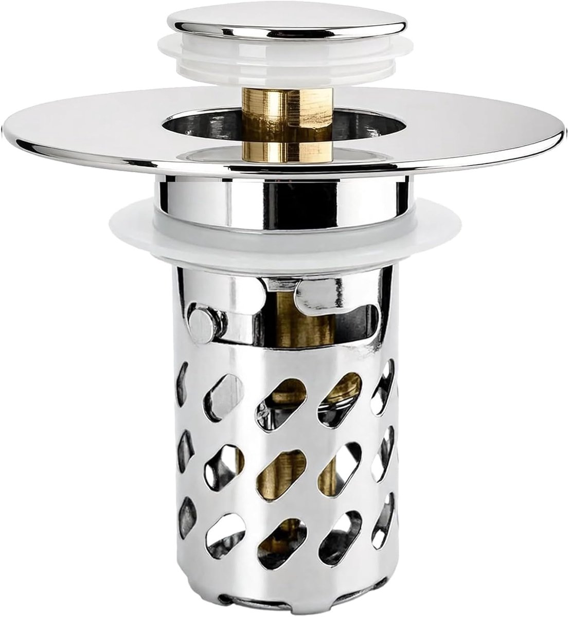Gootsteenzeef, gootsteen plug zeef, afvoer stoppers, 1 stuk
