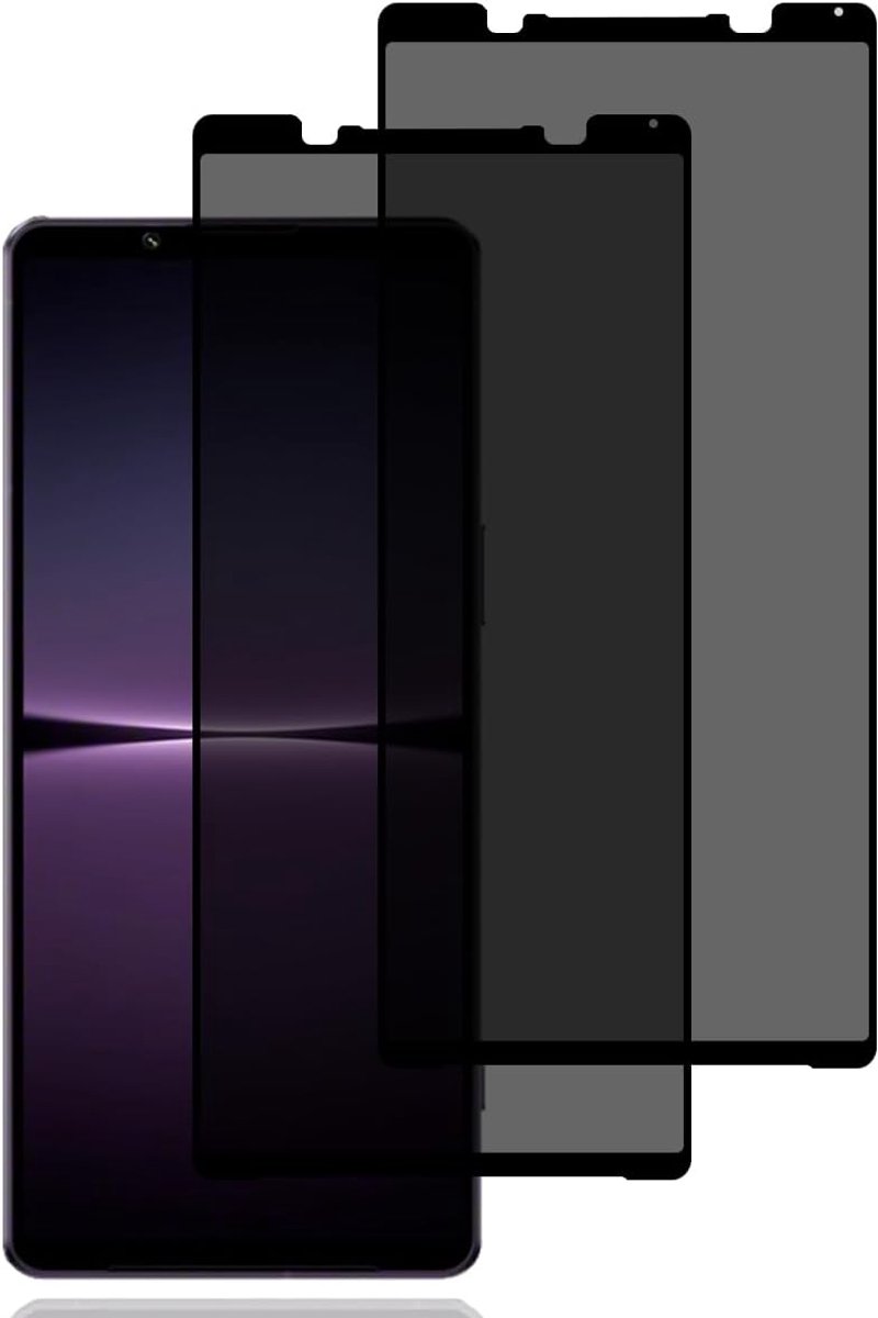 Screen Protector voor Sony Xperia 1 IV [2 stuks] | anti-spy gehard glas film,9H hardheid,krasbestendig,hoge gevoeligheid,anti-spy schermbeschermer voor Sony Xperia 1 IV