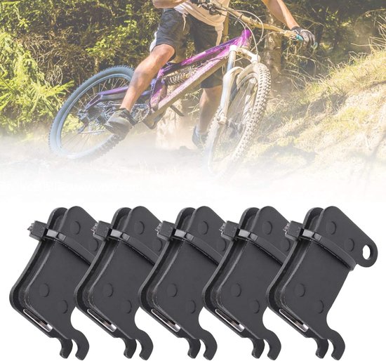 5 Sets Fiets Schijfremblokken, M965 BB7 Schijfremblokken Hars Semi Metalen Remblokken Fietsaccessoire voor Sportfiets, Mountainbike Accessoires — afbeelding 5