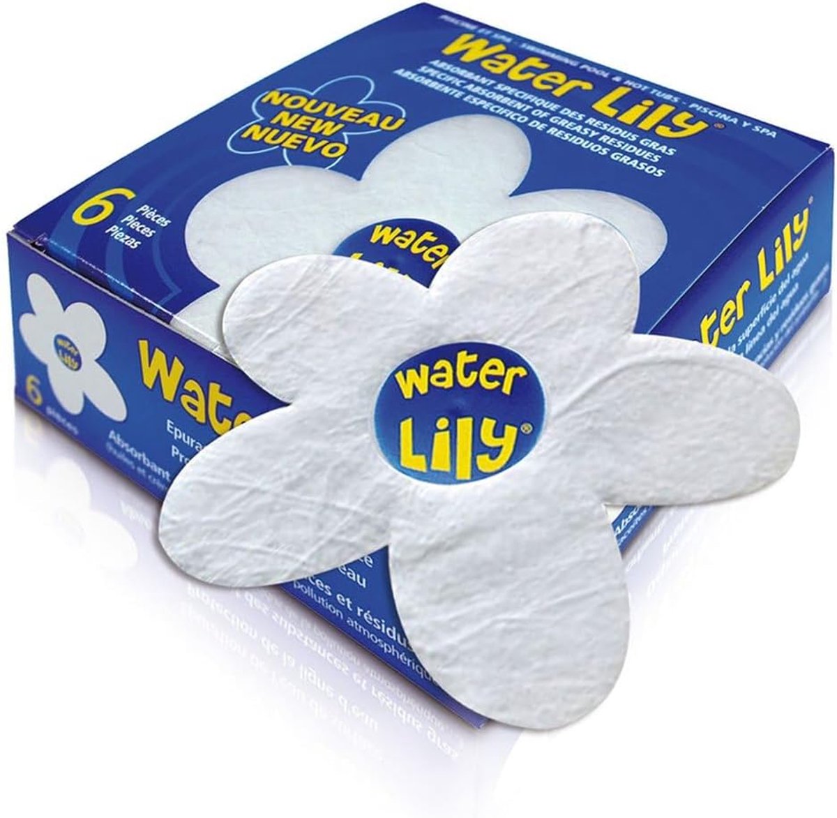 Cleanser Spa Waterlelie 40 cm - Absorberend - Voor vetresten - Geschikt voor skimmers - SnelShoppen