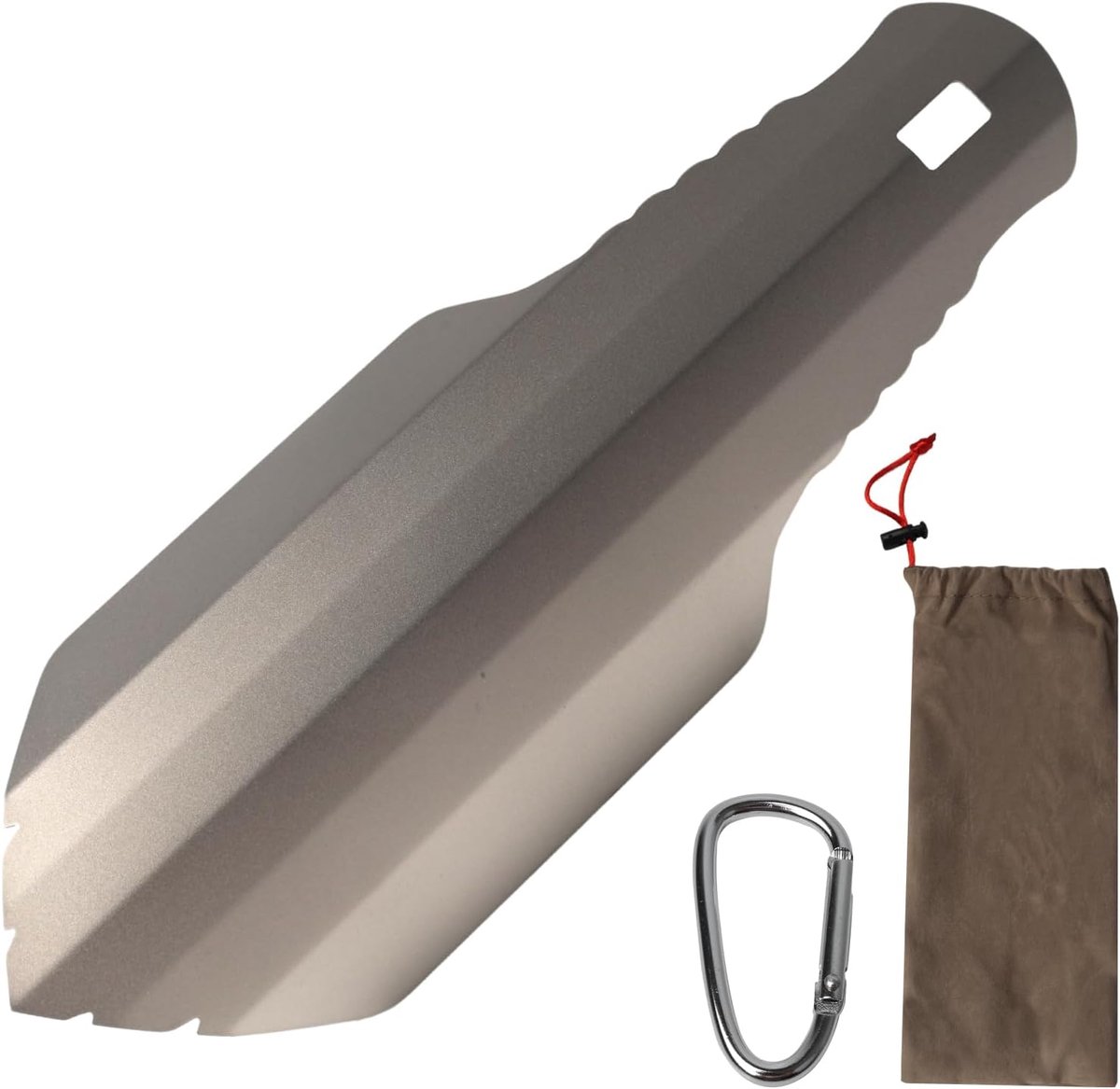 20,5 cm, opvouwbare klapschep voor tuin, camping, strand en outdoor, lichte bloemenschep, scoper en duurzaam, niet gemakkelijk te buigen of te vervormen