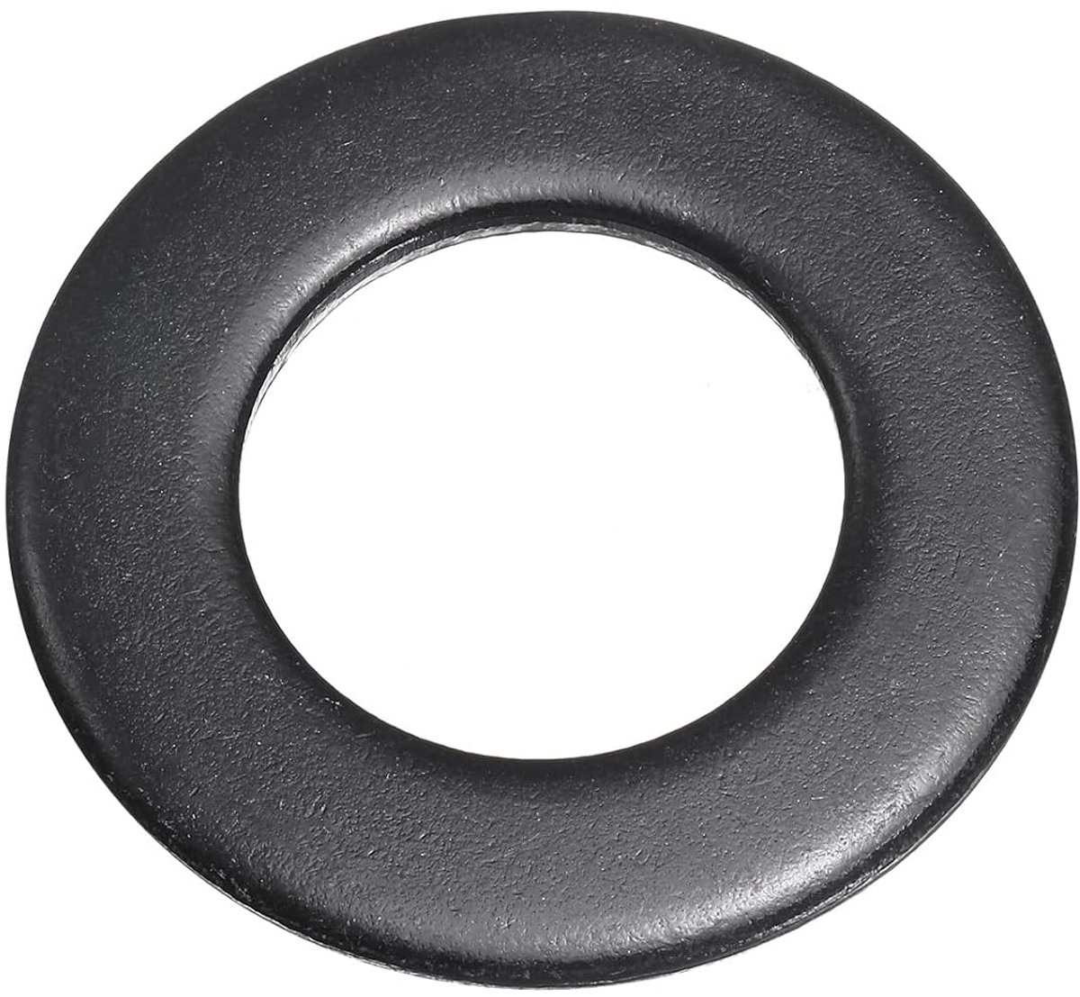 Platte afdichtingen, 30 mm ID x 56 mm OD x 4 mm dik, zwart verzinkte metalen sluitringen voor schroeven en bouten