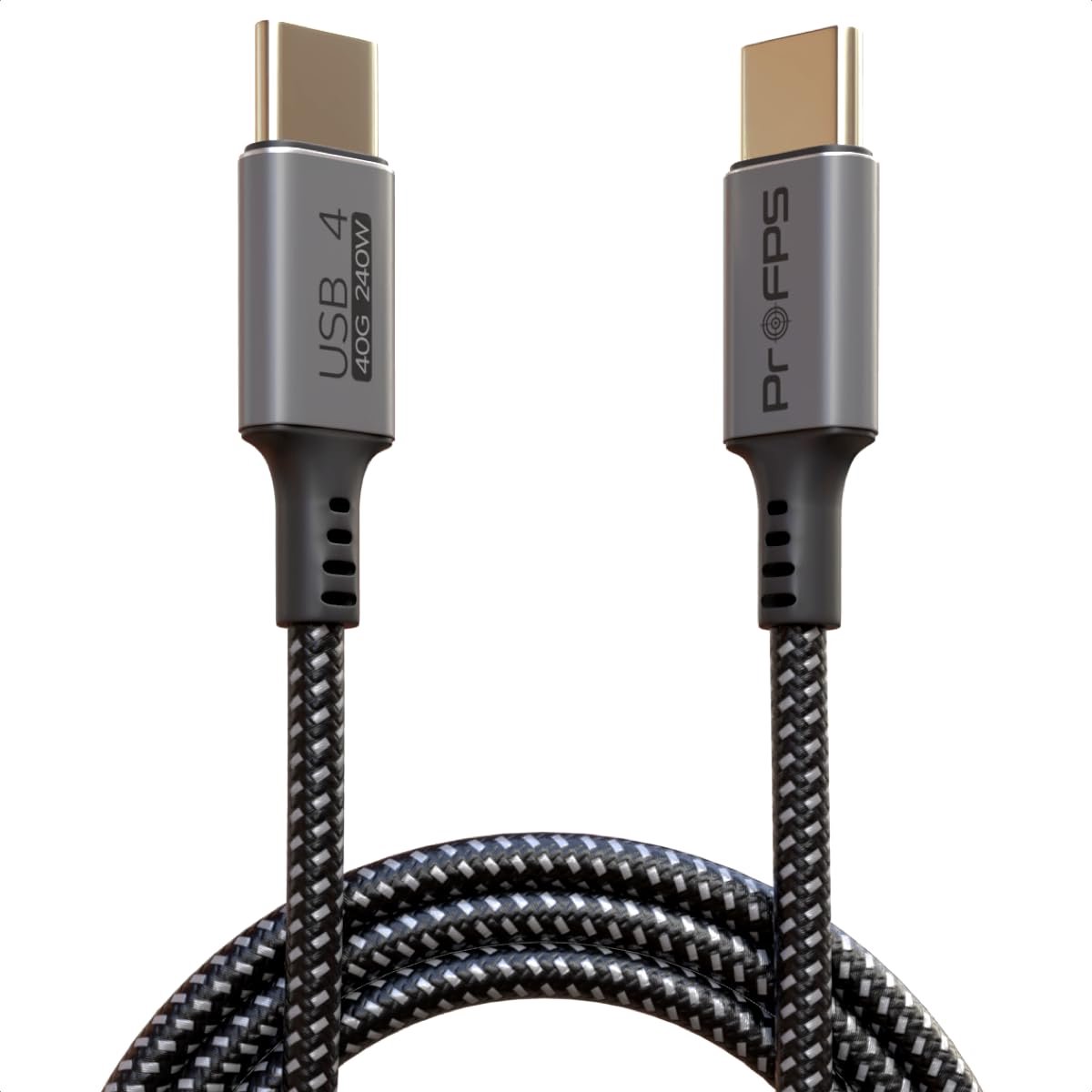 USB-C naar USB-C kabel 1,5m - USB 4.0 snel oplader - 240W laadkabel voor PS5 - ideaal voor gaming - SnelShoppen