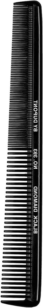 Styler Kam - Flexibele Kam - Haar Stylen - 7 Flexor Tanden - 21 cm - Zwart
