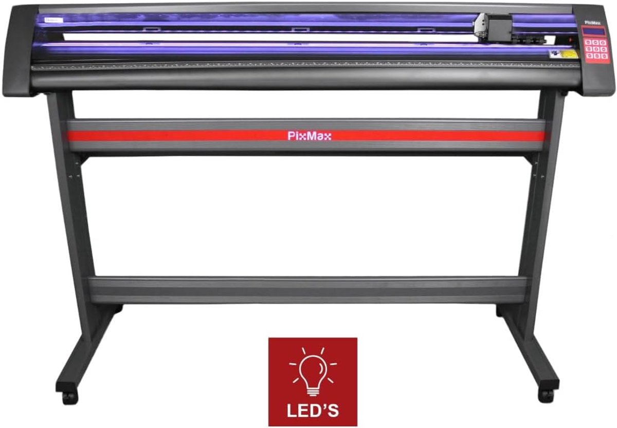 Vinyl cutter 135 cm LED - inclusief houder en beschermhoes - perfect voor stickers en personalisatie - SnelShoppen