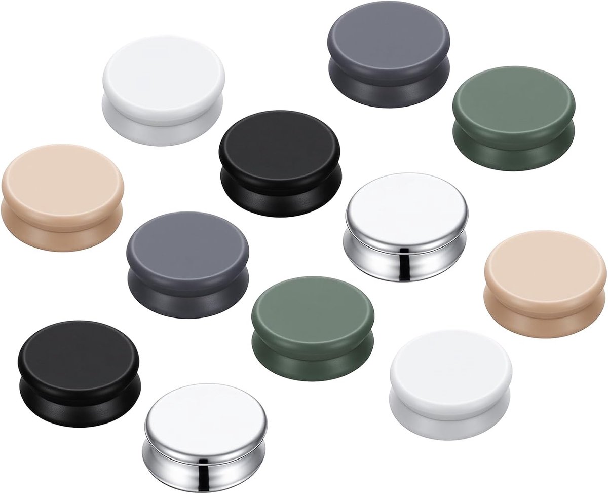 12 paar krachtige magnetische hijabclips voor hoofddoek veelzijdig professioneel zonder spelden zonder haken hijab magneten zonder schade aan de stof voor vrouwen kleding shirts sjaals