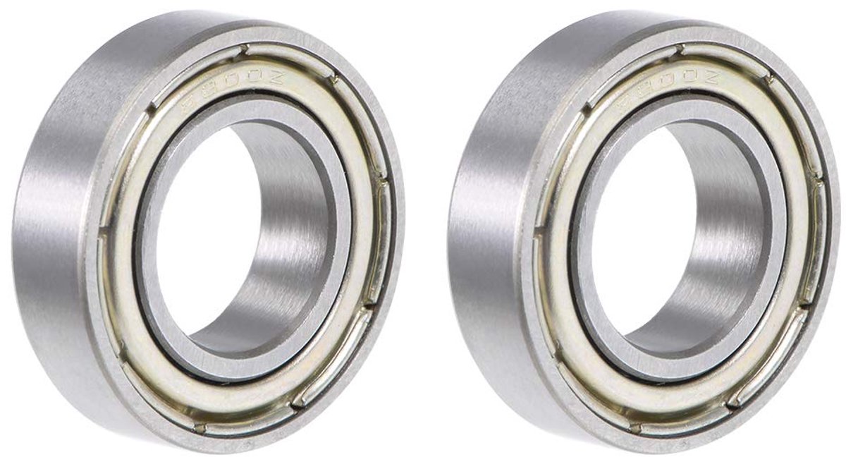 Lagers 10x19x5mm dubbele bescherming chroom lagers 6800ZZ