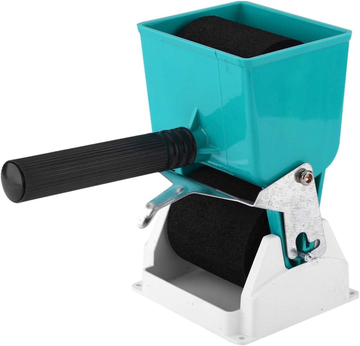 Lijm Applicator Roller met Flow Control Switch, Gecoate Lijm Spreader Dispenser voor Houtbewerking (3 inch met schakelaarbesturingsstroom)
