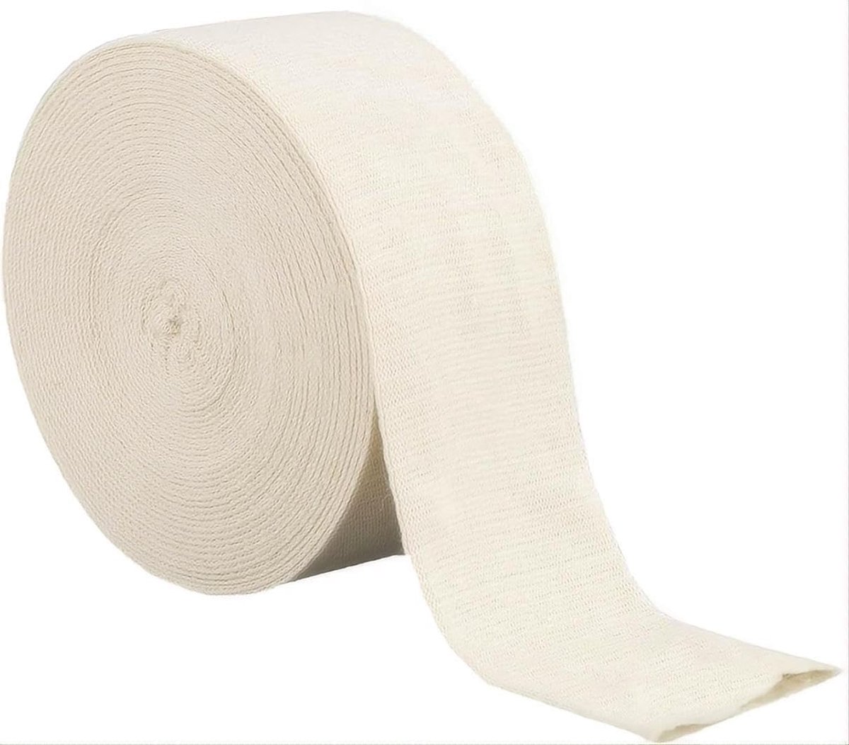 Elastische slangband, buisvormige tube, rekbare band fixeerband, compressieband, elastische fixeerband (6 cm x 5 m)