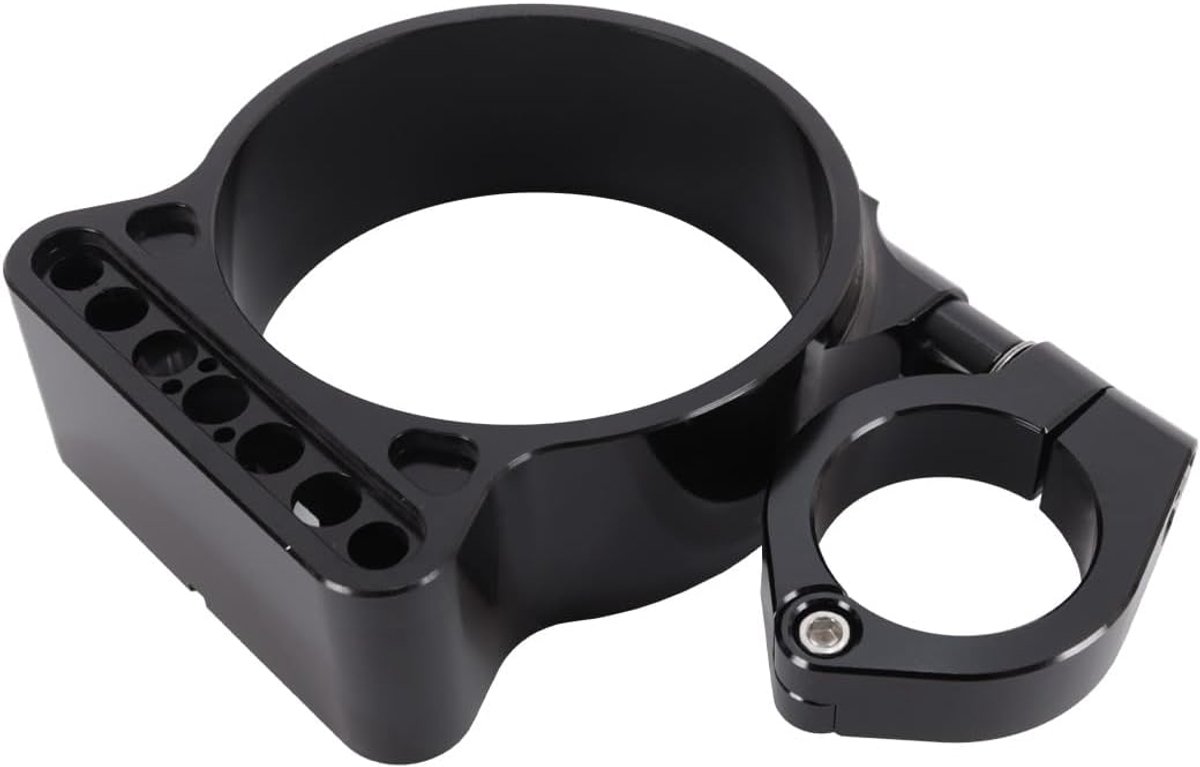 Motorcycle side mount snelheidsmeterbeugel - aluminium - geschikt voor Harley Sportster XL 883 1200 1995-2013 - ShopVlot