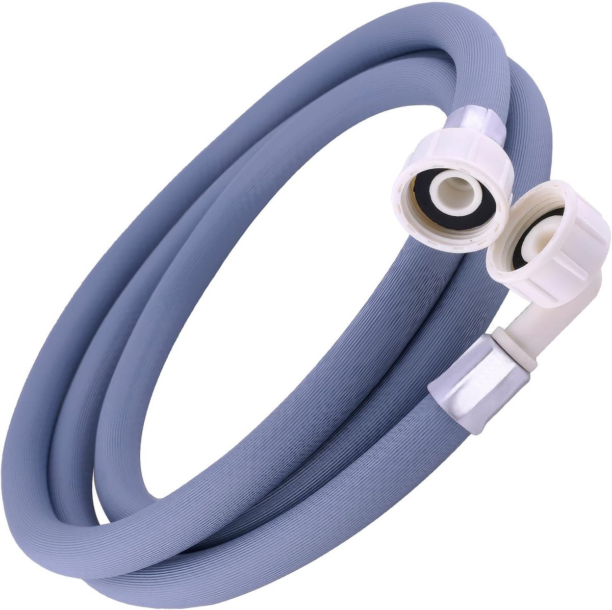 Inlaatwaterslang 5 m - Recht en gebogen - Ø 3/4 inch - Voor wasmachine en vaatwasser - ShopVlot