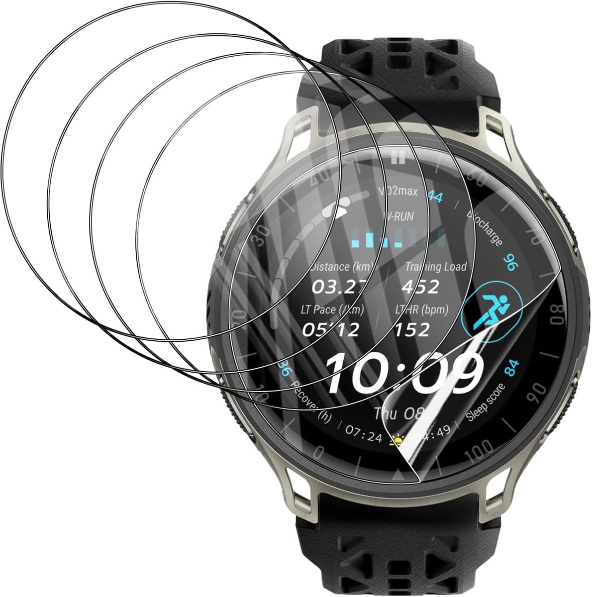 Displaybeschermfolie Amafit Cheetah 2 Pro - Flexibele TPU-folie - HD ultra transparant - ShopVlot