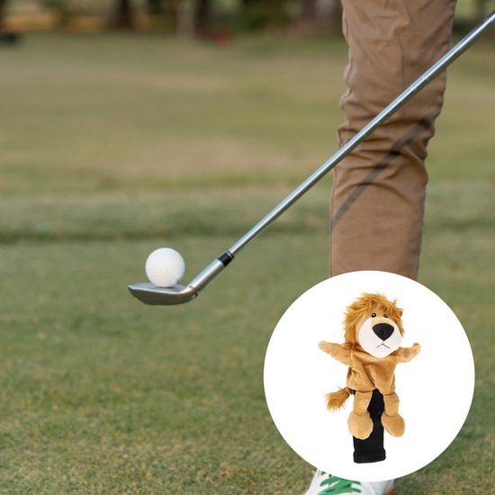 Golfclubhoes No.1 Wood - Pluche Dierenontwerp - Bescherming tegen Krassen - Speels en Persoonlijk - ShopVlot — afbeelding 3