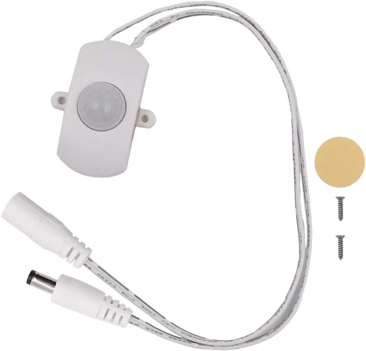 Bewegingssensor Schakelaar 5A DC 5-24V - Mini LED Strip - Automatische Sensor - Ideaal voor LED Verlichting - ShopVlot