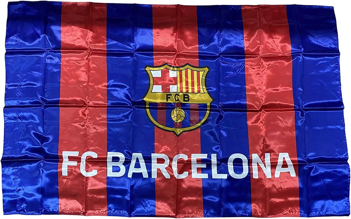 Verticale vlag FC Barcelona 100x150 cm - Polyester - Officieel product - Perfect voor fans - ShopVlot