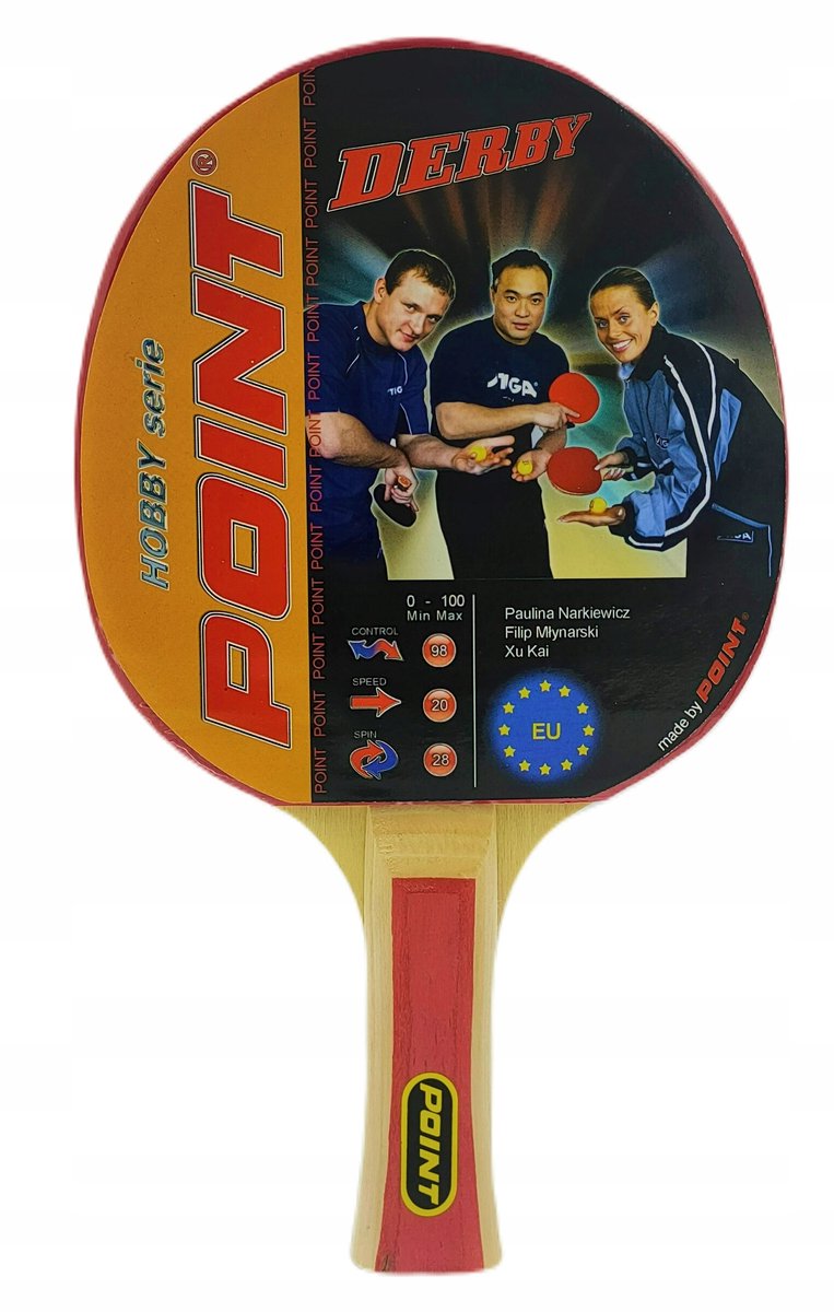 POINT Derby Tafeltennisbat: Maximale Controle voor Beginners