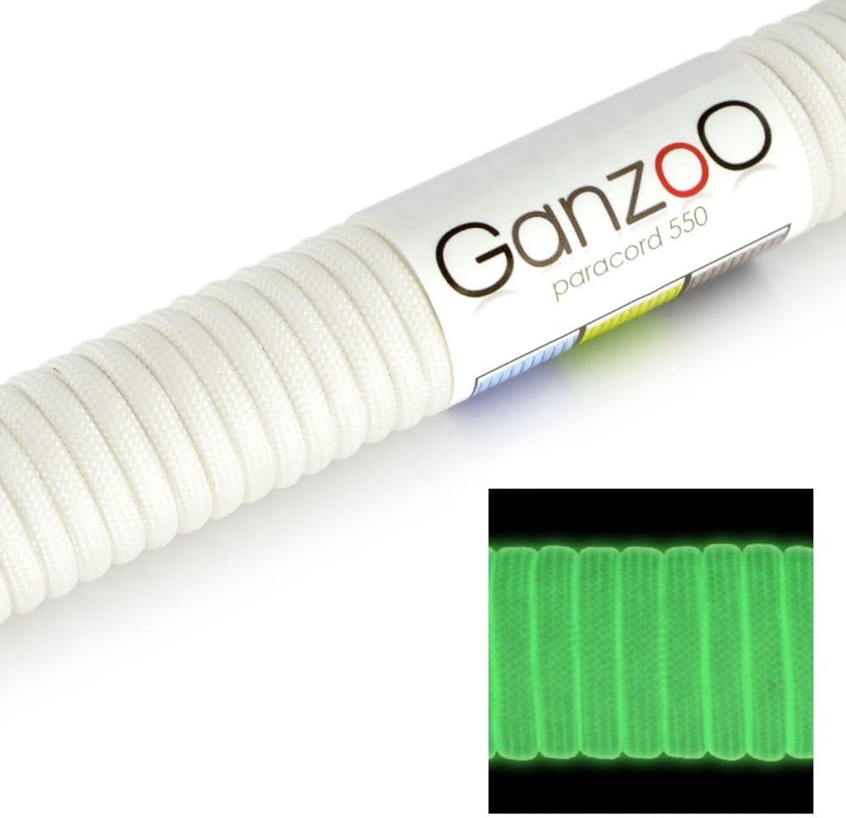 Survivaltouw 31 meter - scheurbestendig parachutekoord - fluorescerend - ideaal voor outdoor gebruik - ShopVlot