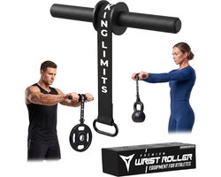 Breaking Limits Fitness Wrist Roller - Onderarm Trainer - Forearm trainer - Grip trainer
