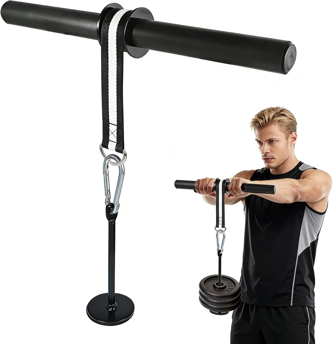 Onderarm pols roltrainer - flexibele training - afneembare handgreep - verbeter grijpkracht - ShopVlot