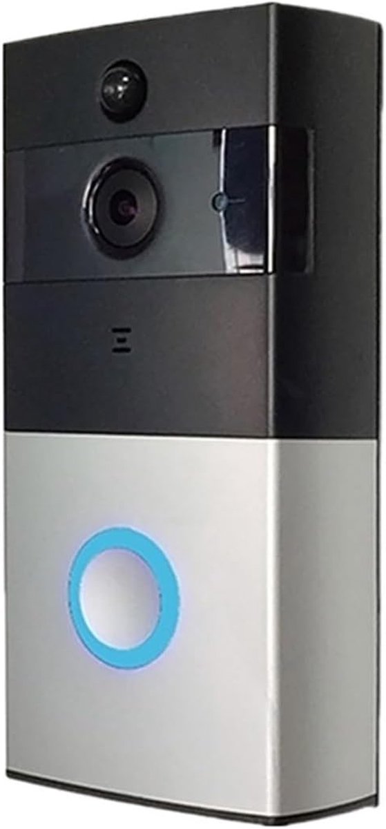 Slimme Videodeurbel - Wifi Deurbel Camera - Veiligheid Thuis - Tweeweg Audio - 1080p HD - Zwart