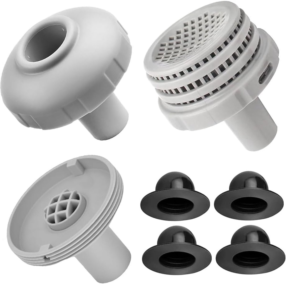 Pool filter aansluitset 32 mm - Intex accessoires - interne schroefdraad - verbeterde waterdoorstroming - ShopVlot