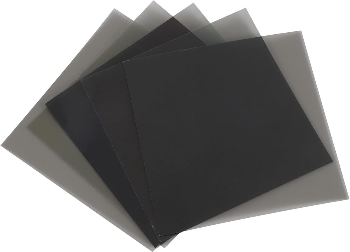 Polariserende Film 10 x 10 cm - Pack van 5 - Geen Lijm - Ideaal voor LCD/LED schermen - ShopVlot