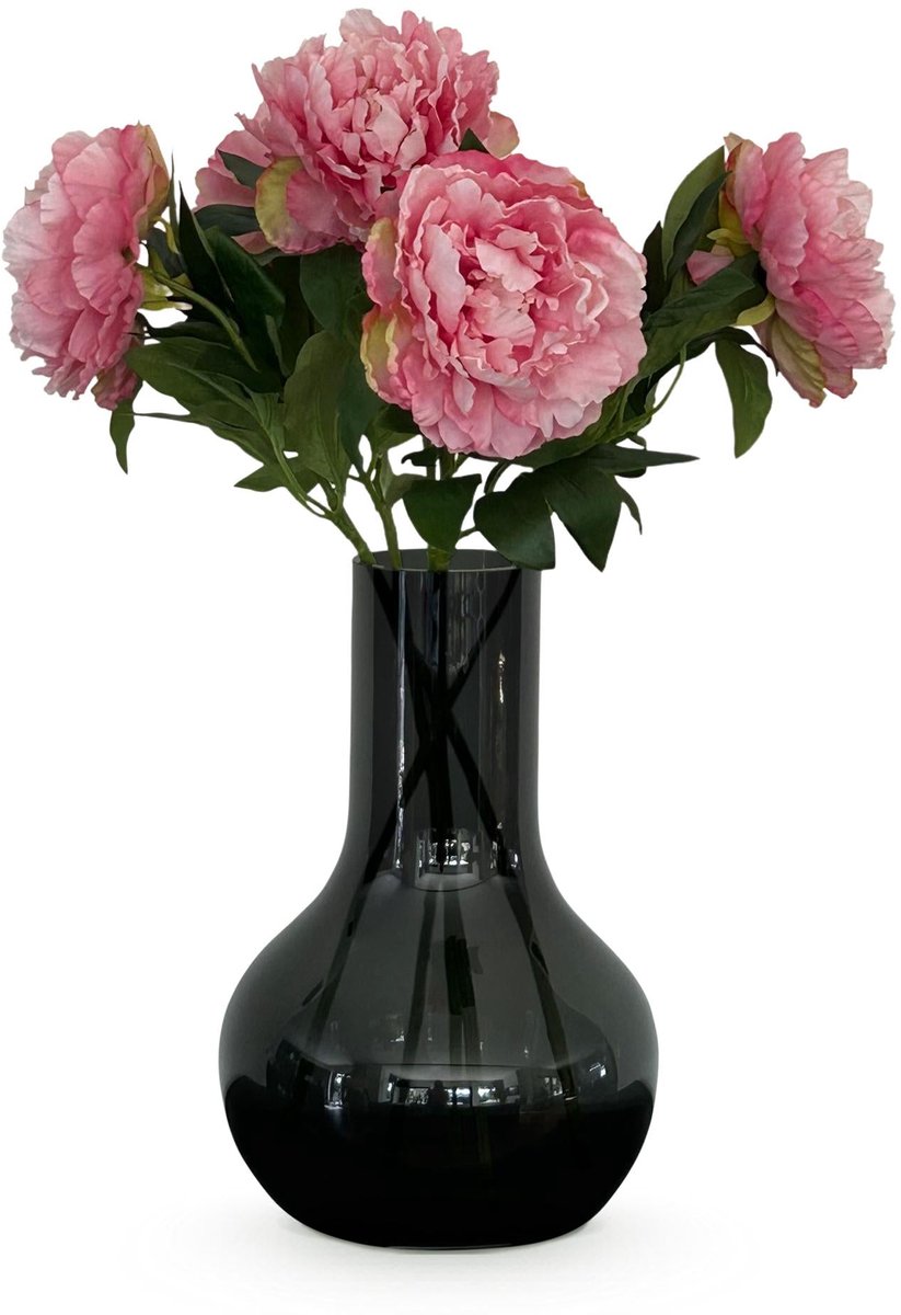Kunstbloemen Solo - Light Pink - Peonies - x 5 - 65cm