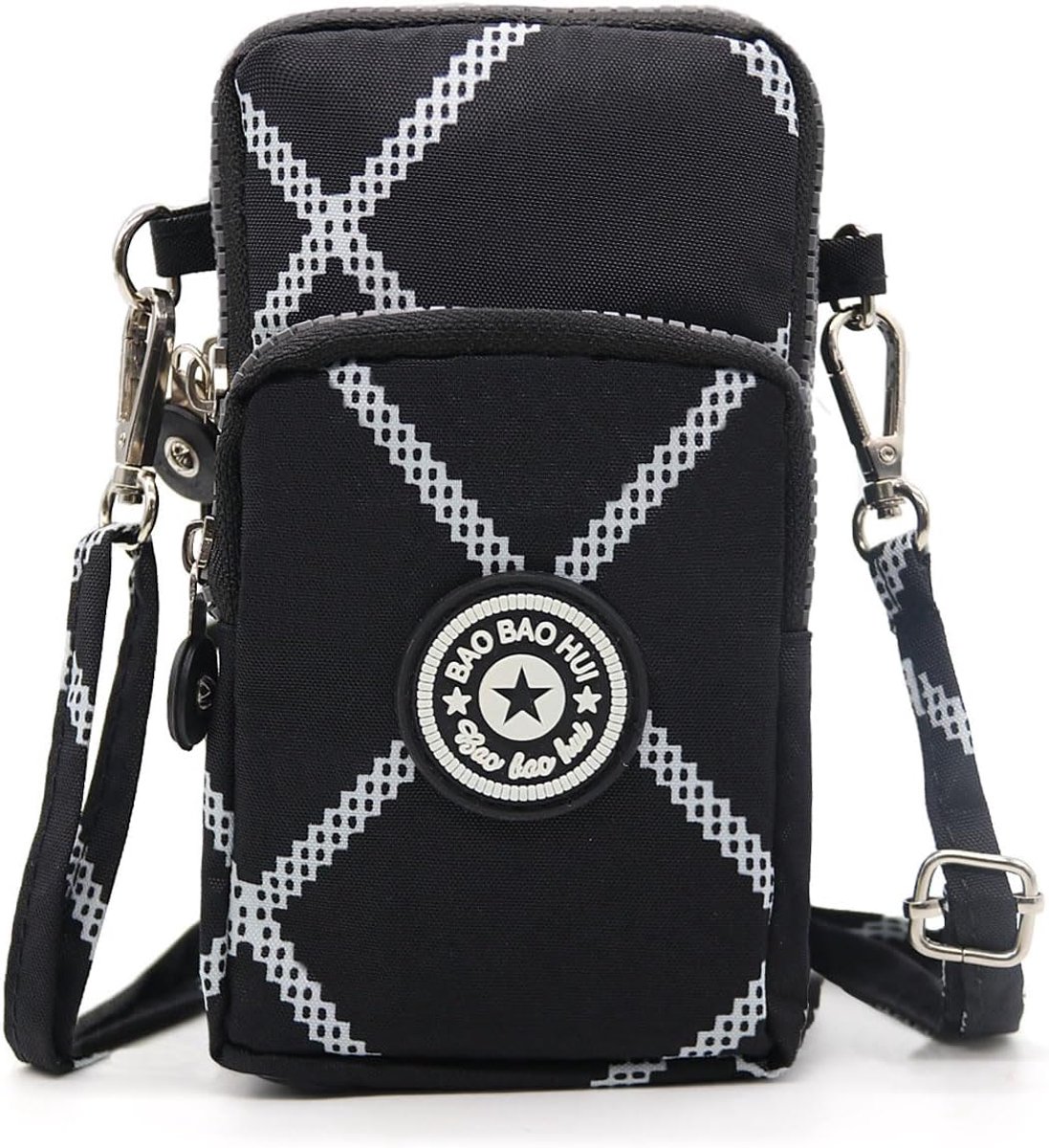 Crossbody tas voor dames klein - mobiele telefoon tas - schouderriem - ideaal voor onderweg - SnelShoppen