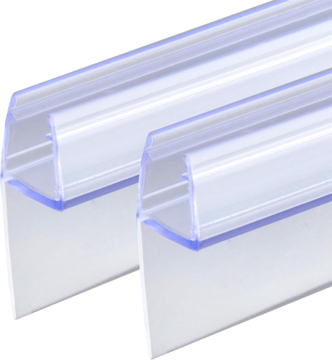 Doucheafdichting, 2 x 100 cm, glasdikte 6/7/8 mm, vervangende afdichting voor douchedeur en kast