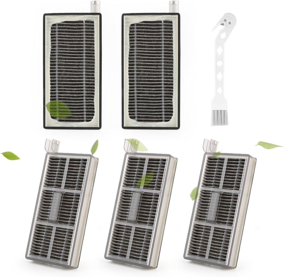5HEPA Filter 1 reinigingsborstel voor Dreame Aqua10 Ultra Roller Complete / Aqua10 Ultra Track Complet Filter Stofzuiger Onderdelen
