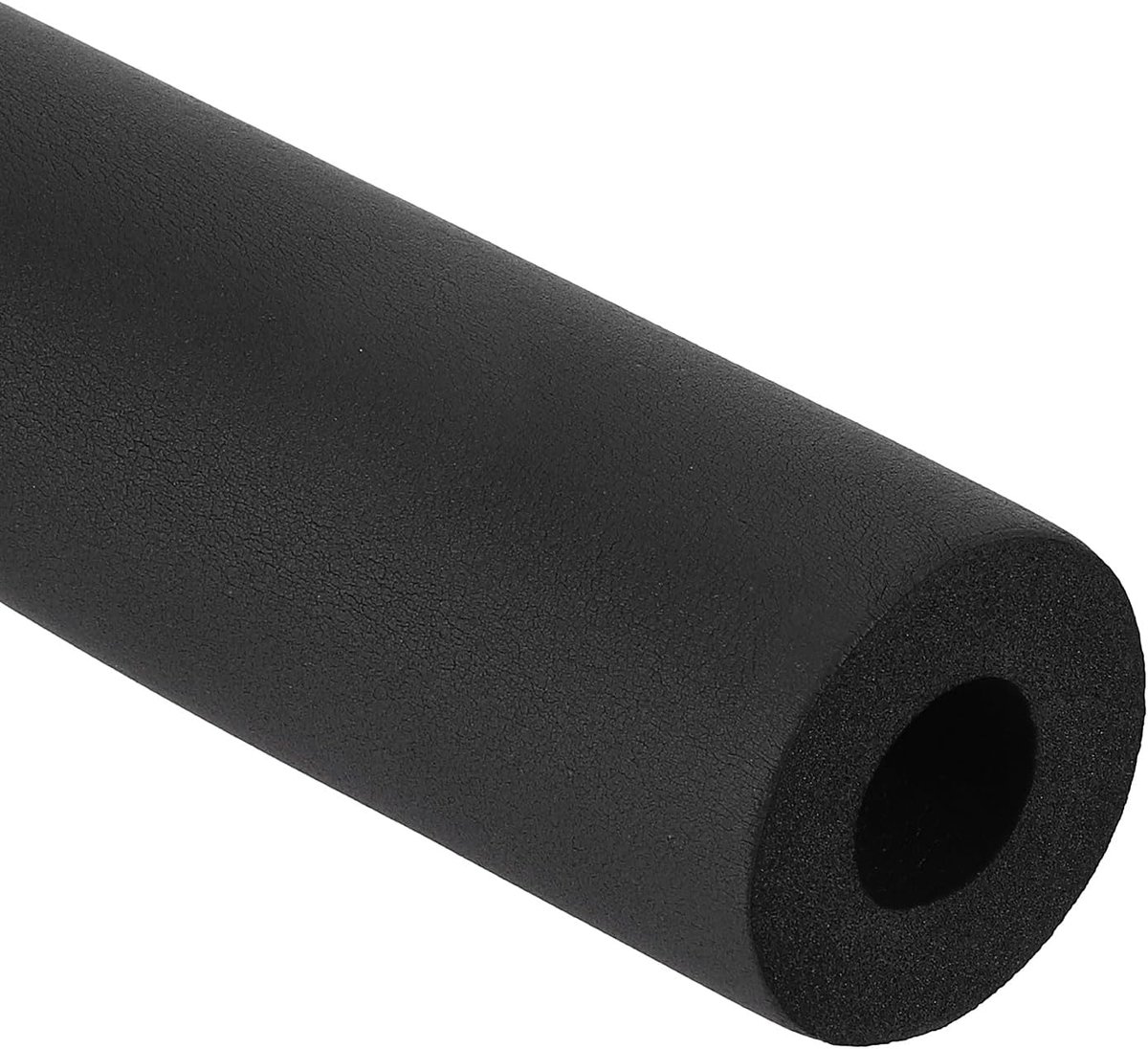 1 34 mm (34 mm) ID x 6,6 ft x 1,5 cm buis isolatie schuimbuis, buisafdekking wrap roll bar buis voor handvat grip HVAC-airconditionereenheden, zwart