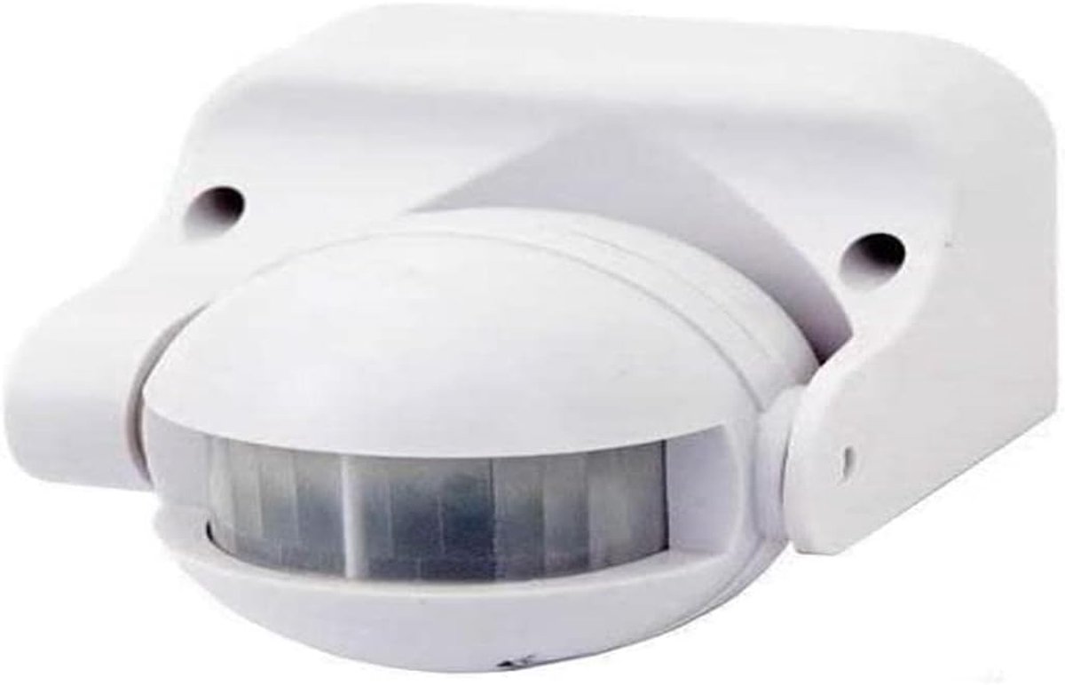 Bewegingssensor 180° - LED verlichting - Wit - Voor automatische verlichting - SnelShoppen