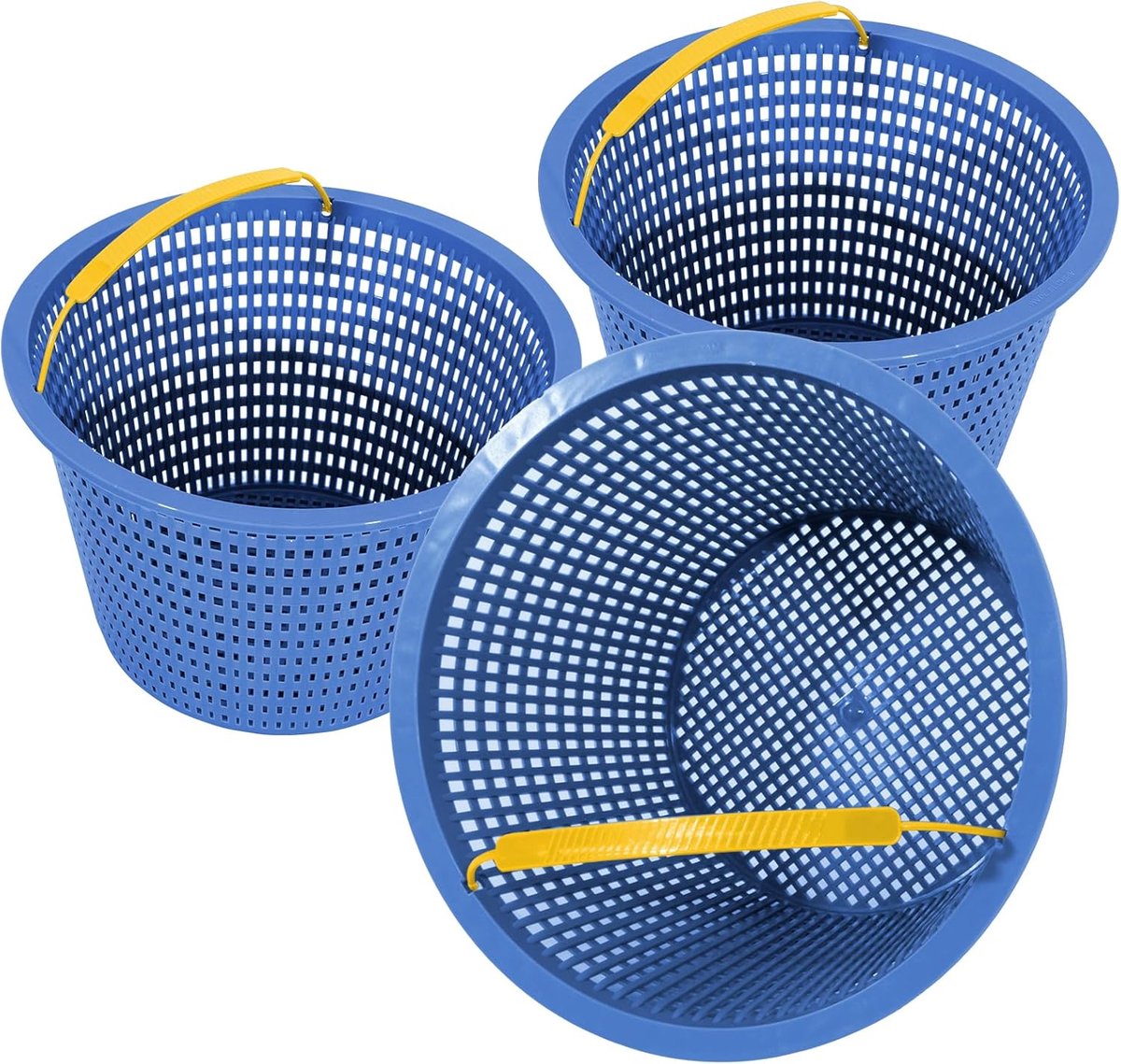 Vervanging voor zwembad-skimmandje, set van 2, verwijdert bladeren en puin, 20,5 cm boven, 14 cm onder, 13 cm diep