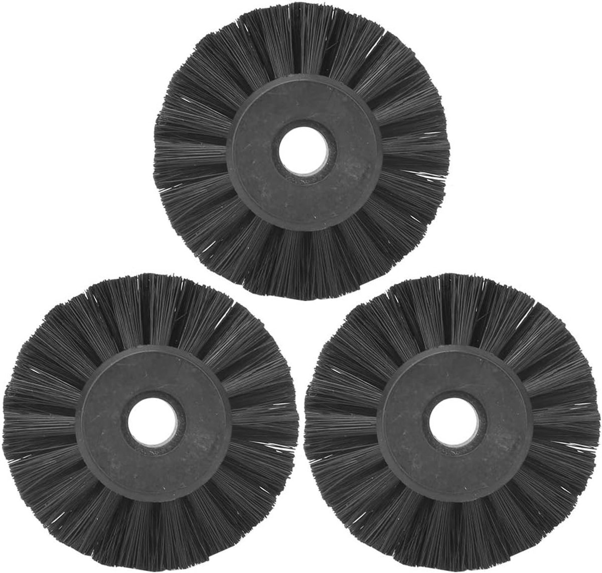 Kwasten voor Breimachine, 3 Stuks Reserveaccessoires Compatibel met KH821 KH260 KH965, Embossed Patroon Textuur Borstels voor Fijn Breiwerk Onderhoud en Reiniging