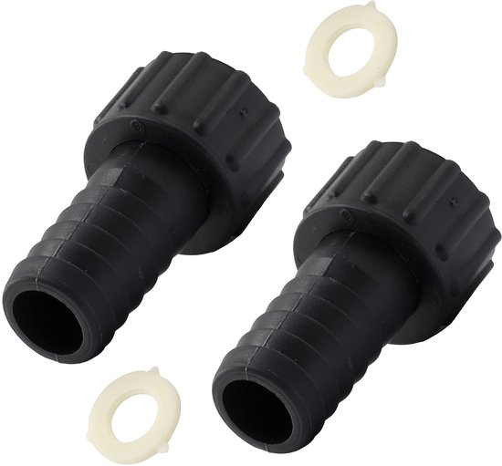 Slangaansluitingen 3/4'' x 20 mm - kunststof - vrouwelijk - ideaal voor bewateringssystemen - SnelShoppen