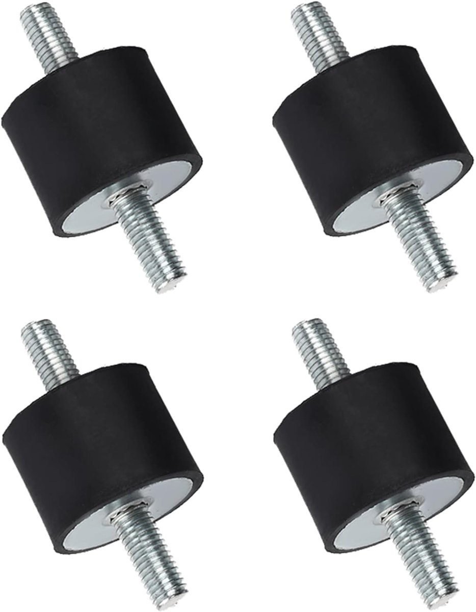 Rubberen Lagers Trilisolatorhouders Schokdemper voor Luchtcompressor Pomp Anti Vibratie Silent Block Generator Motor Auto Boot Spoelen